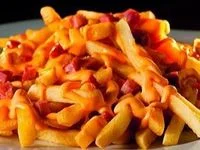 BATATA CHEDDAR E BACON