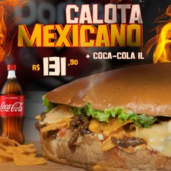 Combo Calota Mexicano + Coca-Cola 1l