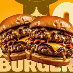 Smash Duplo Bacon em Dobro