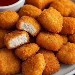 Nuggets Crocantes com Molho Especial