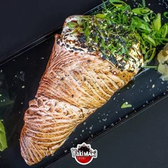 Temaki Dragon com Salmão Grelhado