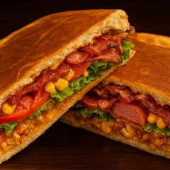 Dog Caseiro Premium Duplo com bacon