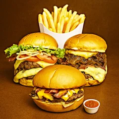 3 Burgers a sua escolha + Batata