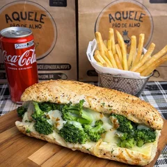 Pão de Alho + Batata + Coca-Cola