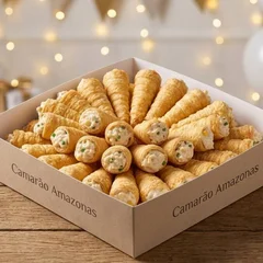 Kit Festa - Canudinhos de Frango 25und