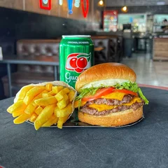 Big Smash Salada + lata Guaraná & Fritas + R$ 19,99 leve outro burger