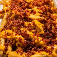 Batata cheddar e bacon