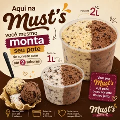 POTE 1 LITRO SORVETE 