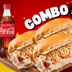 3x Hot Dog Paulista + Coca-Cola 600ml
