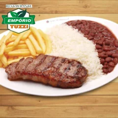 Marmitex de  2 contra filé fritas e arroz