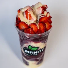Sol 500ml | Açaí com Creme de Ninho e Morango