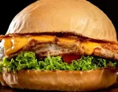 CRILLED CHICKEN BACON BURGUER