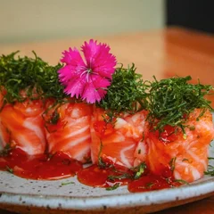 Gunkan crispy de couve