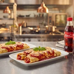 4 Panquecas Salgadas + 2 Refri 200ml Gratis