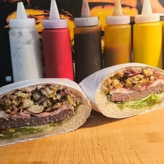 X-Frango (Burguer Caseiro, Presunto, Queijo, Alface, Tomate e Filé de Frango)