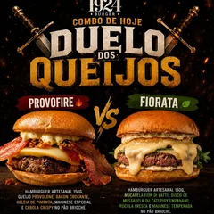 ⚔️🧀 COMBO SEXTOU - DUELO DOS QUEIJOS 🧀⚔️ + 1 Coca Zero