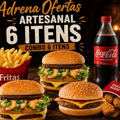 PROMOÇÃO 6 ITENS (Serve 3 pessoas)