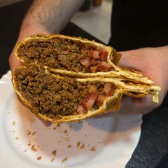 Carne com bacon 