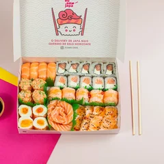 10%Off !!Eu amo salmão - 36 peças premium