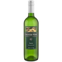 Vinho Branco Brasileiro Country Wine de Mesa Suave Garrafa 750ml