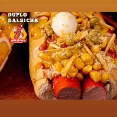 Dogão duplo (duas salsichas)