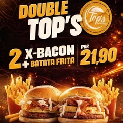 2 X Bacon + 2 Batatas Fritas
