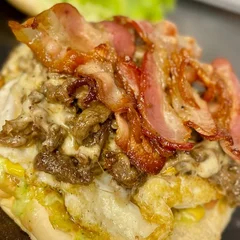 Xis filé com bacon