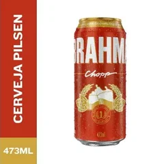 Cerveja Chopp Pilsen Brahma 473ml