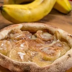 Esfiha de banana com Açúcar e Canela