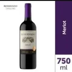 RESERVADO MERLOT 750ML