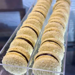 Macaron Recheio de Chocolate