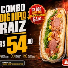 COMBO DOG DUPLO RAIZ