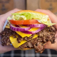 Smash Salada Duplo (200g de carne!)