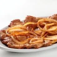 Marmitex M Tam 08 - Bife acebolado e Frango frito