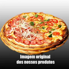 1 Pizza Grande de Calabresa  + 1 Pizza Grande de Frango Cremoso 