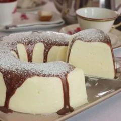 PUDIM DE NINHO COM NUTELLA 1KG