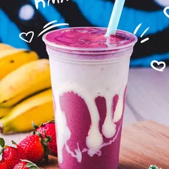 Milk Açai C/ Creme De Leitinho 500ml