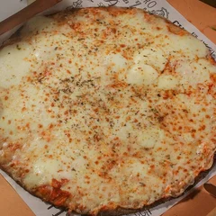 Pizza Fit de Mozarela | Pizza Saudável