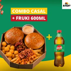 Combo 2 casal + refri 600ml 
