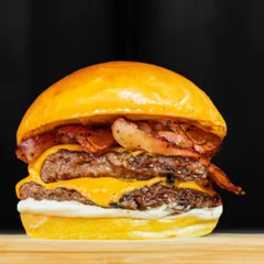 Duplo X-Bacon Smash Burger 100g