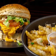 Combo Sírius Burguer + Fritas 100g + Refri 350ml