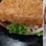 X SALADA COSTELA COM HAMBURGUER RECHEADO COM PRESUNTO E QUEIJO