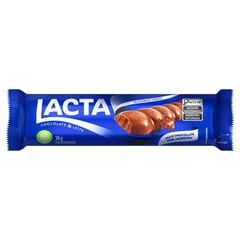 Barrinha chocolate ao Leite Lacta 34GR
