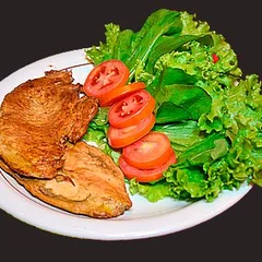 Frango Com Salada
