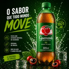 Guaraná antártica 600ml 