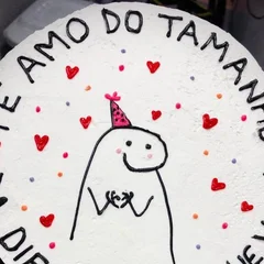 Frase Te Amo do tamanho da dificuldade que você é