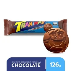 Biscoito Trakinas Chocolate 126g