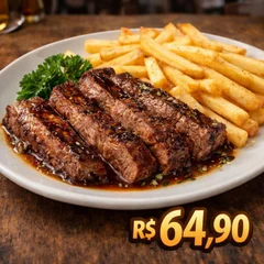 FILÉ COM FRITAS 