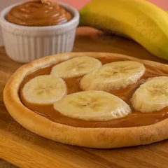 Esfiha Doce de Leite com Banana