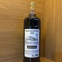 VINHO RANCHO VELHO 1L TINTO SUAVE 